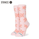 STANCE POLLEN PLUSH fB[X [ \bNX sN C SOCKS Pink X^X TCYS 22.0-24.5cm