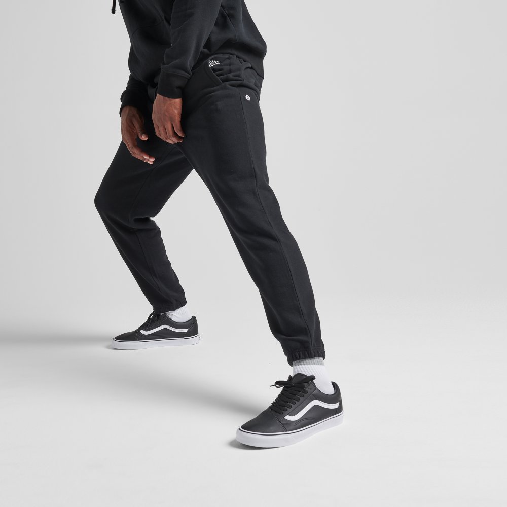 【送料無料】STANCE MERCURY スウェットパンツ ブラック 黒 無地 SWEATPANT Black スタンス メンズ レディース 男女兼用