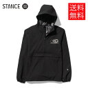 STANCE COMPLEX アノラック ジャケット ブラック 黒 ANORAK Black スタンス メンズ レディース 男女兼用