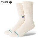 STANCE LOVE CREW ソックス ホワイト 靴下 白 SOCKS White スタンス