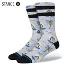 STANCE SURFING MONKEY \bNX O[ C D  ST CREW SOCKS Grey X^X TCYL 25.5-29.0cm