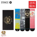 【送料無料】STANCE x QUEEN インフィニット コラボ ソックス4足ボックスセット 靴下 INFIKNIT SOCKS SET BOX スタンス x ...
