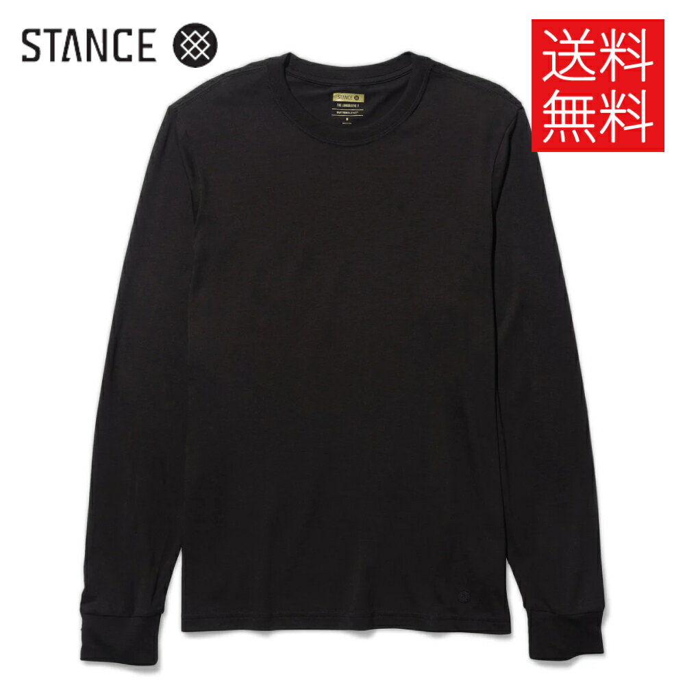 Rakuten - 【送料無料】STANCE BUTTER BLEND ロンT ロングスリーブ ブラック 長袖 黒 LONG SLEEVE T-SHIRT Black スタンス