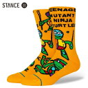 STANCE x Teenage Mutant Ninja Turtles TUBULAR CtBjbg R{\bNX IW C INFIKNIT SOCKS Orange X^X x eB[GCWE~[^gEjWE^[gY TCYL