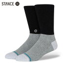 STANCE HEAD BLOCK \bNX ubN/O[ /D C SOCKS Black/Grey X^X TCYL 25.5-29.0cm