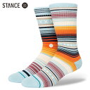 STANCE CURREN ST CREW \bNX Cgu[ C  SOCKS LightBlue X^X TCYL 25.5-29.0cm