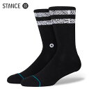 STANCE SCRATCHED \bNX ubN C  SOCKS Black X^X TCYL 25.5-29.0cm