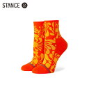 STANCE x LAURYN ALVAREZ CORITA R{ CtBjbg fB[X \bNX IW C INFIKNIT SOCKS Orange X^X x [EAoX TCYS 22.0-24.5cm