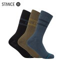 STANCE BASIC 3 PACK CREW \bNX3Zbg A[~[ C SOCKS Army X^X TCYL