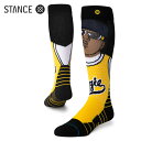 STANCE x Notorious B.I.G. JUICY コラボ インフィニット ハイ ソックス イエロー 靴下 総柄 INFIKNIT SOCKS Yellow スタンス x ノトーリアス・B.I.G. ビギー・スモールズ