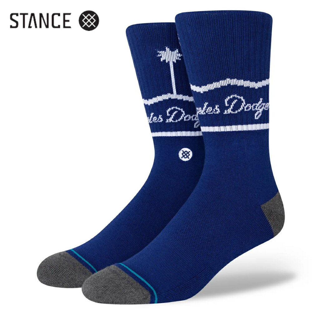 STANCE x MLB Los Angeles Dodgers LA SISTERS チーム ソックス ブルー 靴下 青 SOCKS Blue スタンス x 大リーグ ロサンゼルス・ドジャース サイズL 25.5-29.0cm 大谷翔平