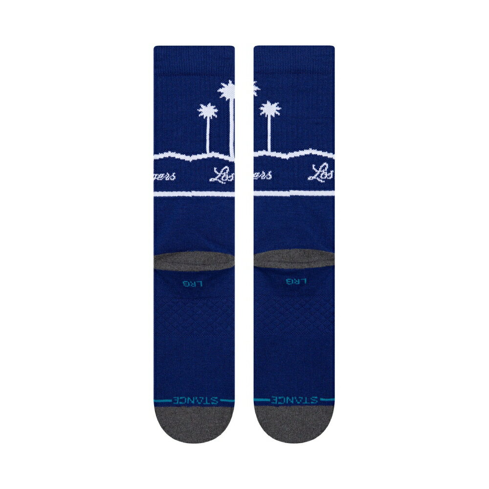 STANCE x MLB Los Angeles Dodgers LA SISTERS チーム ソックス ブルー 靴下 青 SOCKS Blue スタンス x 大リーグ ロサンゼルス・ドジャース サイズL 25.5-29.0cm 大谷翔平