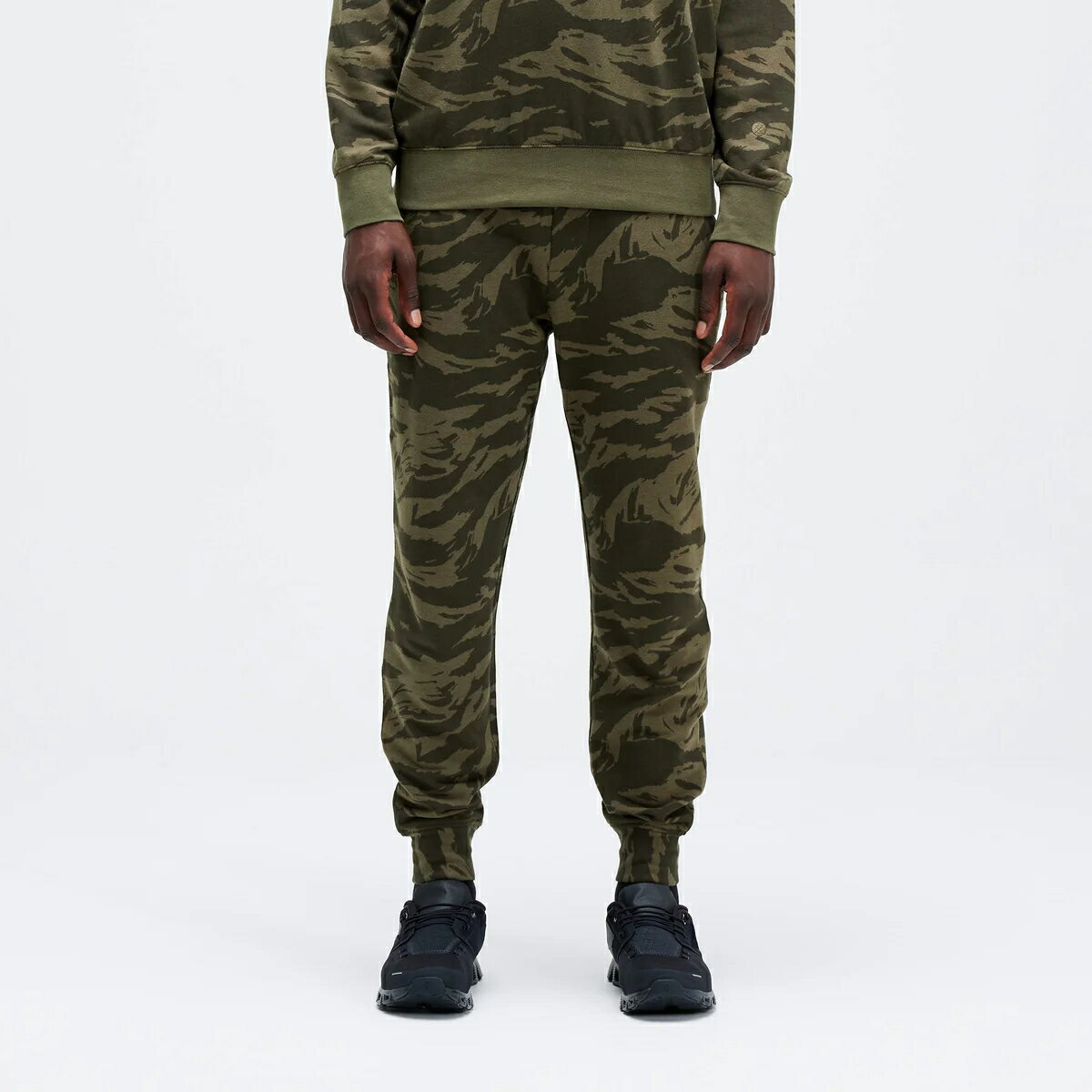【送料無料】STANCE SHELTER ジョガー パンツ グリーン カモ 緑 迷彩 JOGGER PANTS Green Camo スタンス アクティブアパレル