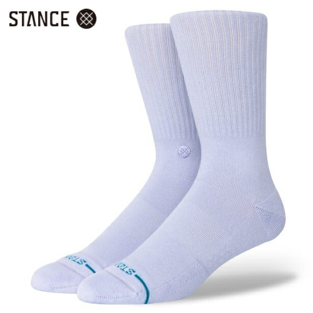 STANCE ICON レディース ソックス ライラックアイス 靴下 SOCKS LilacIce スタンス サイズS 22.0-24.5cm