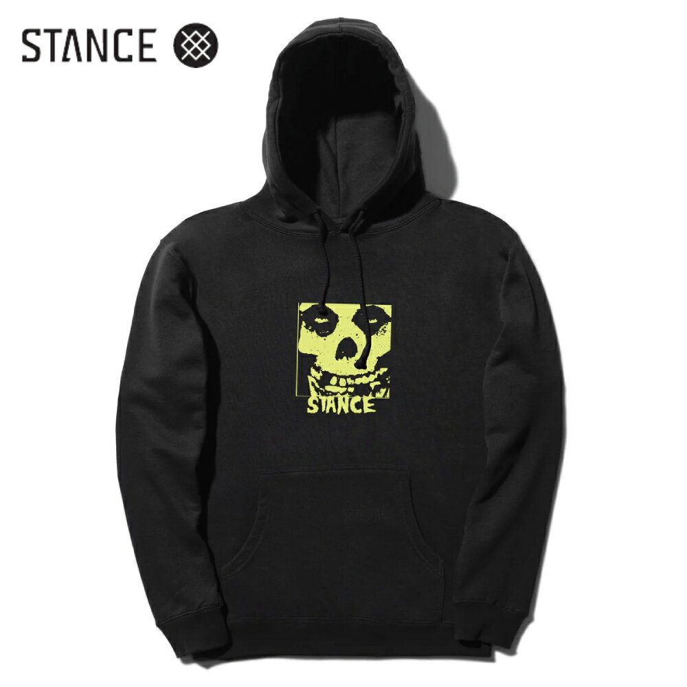 Rakuten - STANCE x MISFITS コラボ プルオーバー フーディー パーカー ブラック 黒 PO HOODIE Black スタンス x ミスフィッツ