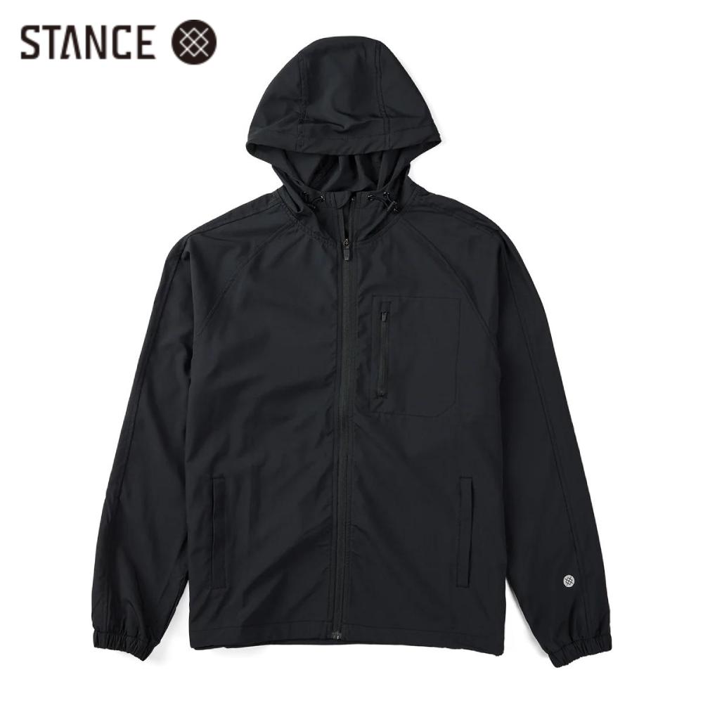 STANCE WARM UP ジャケット ブラック 黒 JACKET Black スタンス メンズ レディース 男女兼用