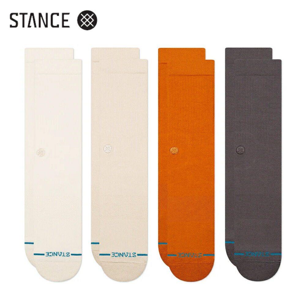 Rakuten - STANCE ICON 4 PACK ソックス4足セット マルチ キャンバス 靴下 SOCKS Multi Canvas スタンス Lサイズ (25.5-29.0cm)