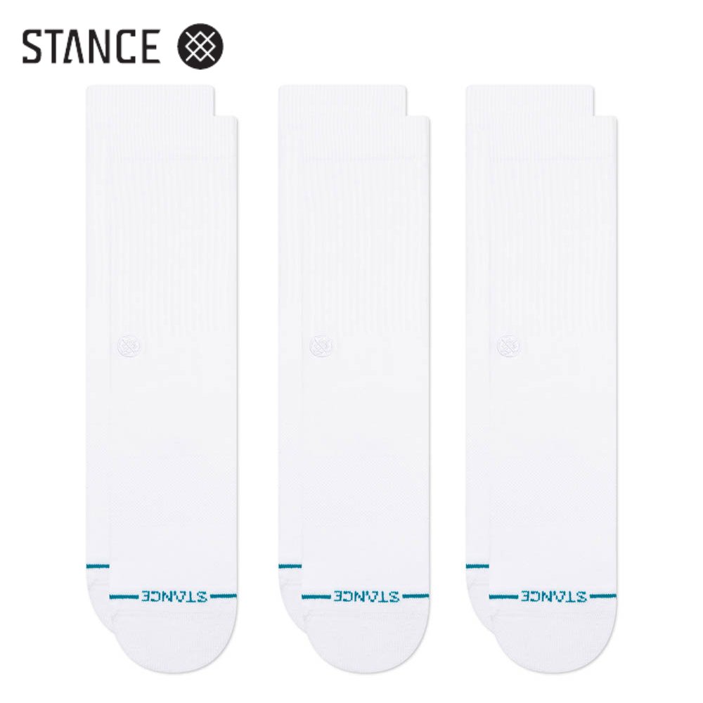 (ボディと同色のロゴデザイン) ●3足セット　●スタイル：クルー　●素材：コームドコットンブレンド 伸縮性のあるリブがふくらはぎを包み込み、きつ過ぎずゆるくない極上のフィット感を生み出します。トラブルの多いつま先やかかと部分はクッション性もあるパイル仕様で仕上げ、優れた吸湿性を実現。細部にまでこだわったスタンスらしい快適な履き心地に仕上げました。 ・サイズ Lサイズ (25.5-29.0cm) 素材 コットン 76% ポリエステル 17% ナイロン 4% エラステイン 3%STANCE ICON 3 PACK ソックス3足セット ブラック/ブラックロゴ 靴下 SOCKS Black/BlackLogo スタンス Lサイズ (25.5-29.0cm) (ボディと同色のロゴデザイン) ●3足セット　●スタイル：クルー　●素材：コームドコットンブレンド 伸縮性のあるリブがふくらはぎを包み込み、きつ過ぎずゆるくない極上のフィット感を生み出します。トラブルの多いつま先やかかと部分はクッション性もあるパイル仕様で仕上げ、優れた吸湿性を実現。細部にまでこだわったスタンスらしい快適な履き心地に仕上げました。 ・サイズ Lサイズ (25.5-29.0cm) 素材 コットン 76% ポリエステル 17% ナイロン 4% エラステイン 3% (ボディと同色のロゴデザイン) ●3足セット　●スタイル：クルー　●素材：コームドコットンブレンド 伸縮性のあるリブがふくらはぎを包み込み、きつ過ぎずゆるくない極上のフィット感を生み出します。トラブルの多いつま先やかかと部分はクッション性もあるパイル仕様で仕上げ、優れた吸湿性を実現。細部にまでこだわったスタンスらしい快適な履き心地に仕上げました。 ・サイズ Lサイズ (25.5-29.0cm) 素材 コットン 76% ポリエステル 17% ナイロン 4% エラステイン 3% 【STANCE (スタンス)】 2010年アメリカ カリフォルニア州サンクレメンテで誕生したソックスブランド STANCE SOCKS - スタンス ソックス 。西海岸のカルチャーをルーツに靴下をキャンバスと捉え、数々の“魅せるソックス”をリリースしてきました。その多彩なデザインと素材にこだわりぬいたプレミアムなフィット感、最先端技術を用いた履き心地の良さに定評があり、世界中で人気を集めています。スタンスソックスは、独創的で大胆なデザインからシンプルなカジュアルソックス、MLB (ベースボール)やNBA (バスケットボール) のオフィシャルソックス、そして高機能パフォーマンスソックスなど、カジュアルからスポーツまで幅広いコレクションを用意しています。 納期 Now on Sale カテゴリ ソックス サイズ Lサイズ(25.5-29.0cm) 素材 コットン 76% / ポリエステル 17% / ナイロン 4% / ポリウレタン 3% 品番 ※掲載されている画像はすべて、お客様のお使いのモニターにより、実際のものと素材感・色が若干異なって見える場合がございますので、ご了承ください。 ※在庫切れ、カラー違い、サイズ違い、などの商品でもお取り寄せできる場合もございます。 ご要望ありましたら、お気軽にお問い合せ下さい。