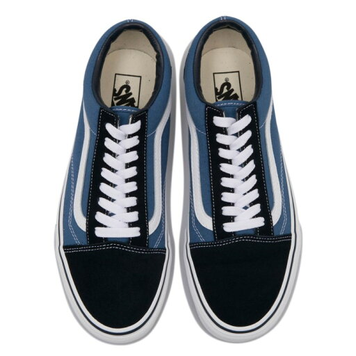 【送料無料】VANS OLD SKOOL スニーカー オールドスクール ネイビー 紺 青 靴 VN000D3HNVY Navy バンズ