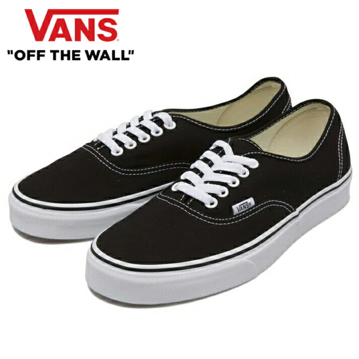 Rakuten - VANS AUTHENTIC スニーカー オーセンティック ブラック 黒 靴 VN000EE3BLK Black バンズ