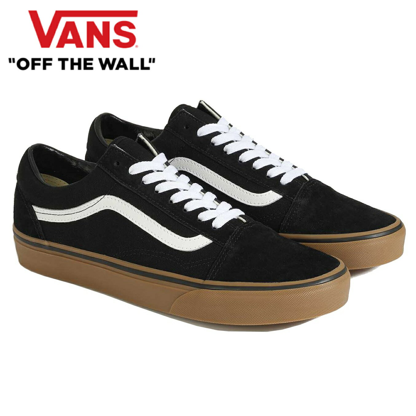 VANS OLD SKOOL スニーカー オールドスクール ブラック/ガムソール 黒 靴 VN0001R1GI6 Black/Gumsole バンズ