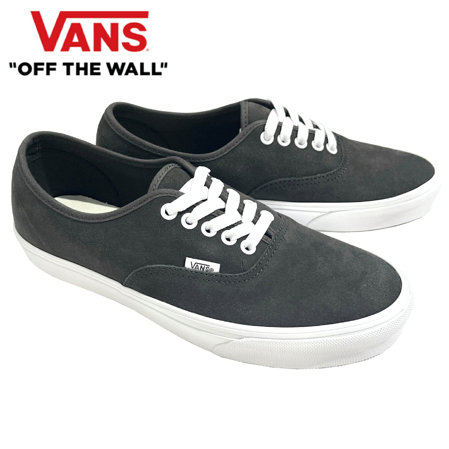 楽天市場】vans authentic スエード グレーの通販