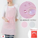 母の日 エプロン プレゼント 白 撥水 はっ水 無地 ショート丈 ポリエステル 介護士 ナース 軽量 前結び ホルターネック エプロン nsp01_09 V5 ...