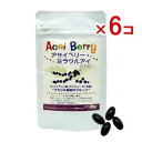【200円OFFクーポン】 送料無料 アサイベリーミラクルアイ 6個セット サプリメント サプリ