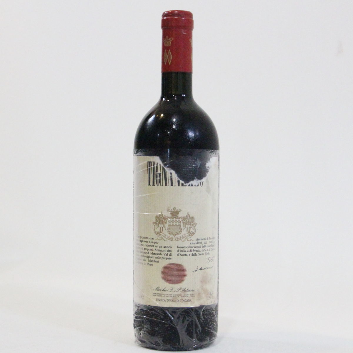 【1987年】ティニャネッロ アンティノーリ Tignanello Antinori イタリア トスカーナ サンジョヴェーゼ カベルネ 赤ワイン 750ml