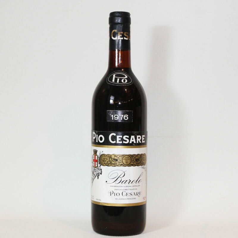 【1976年】バローロ ピオ チェーザレ barolo pio cesare イタリア ピエモンテ州 熟成 赤ワイン 1976年、昭和51年(丙辰)ビンテージです イタリア、ピエモンテ州のバローロ。こちらはバックビンテージ、1976年のものです。ラベルや液面状態は写真でご確認ください。 5