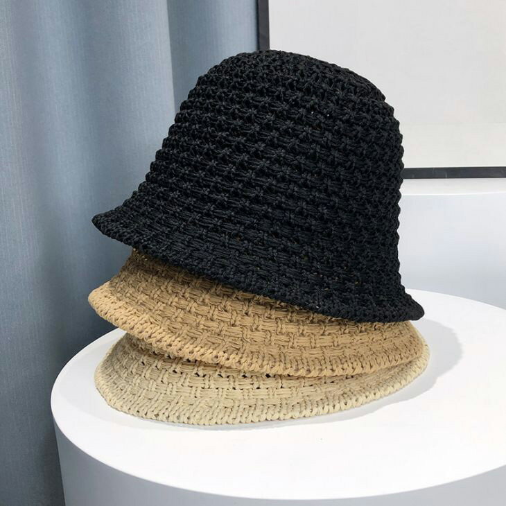 【半額クーポン対象】チューリップ ハット 麦わら 大きさ 調整可 日よけ 夏 ガーリー カジュアル 海 か..