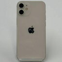 【中古】iPhone12 mini 128GB SoftBank版SIMフリー ホワイト 訳あり品