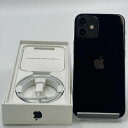 【中古】iPhone12 mini 128GB au版SIMフリー ブラック 訳あり品