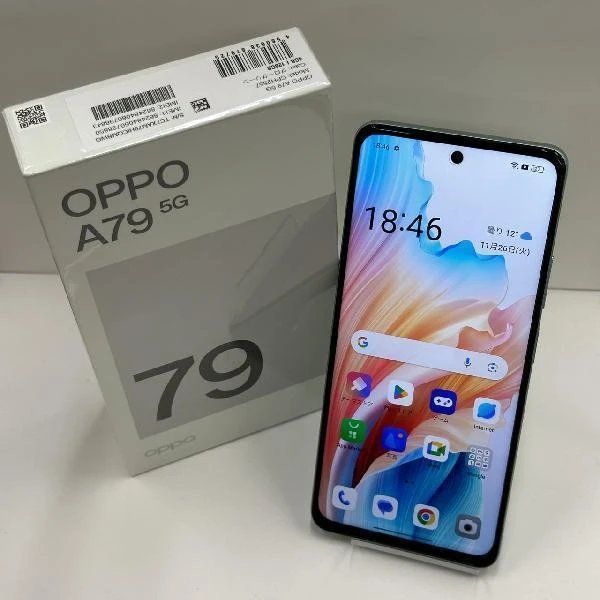 【中古】OPPO A79 5G Y!mobile 128GB SIMロック解除済 CPH2557 新品未使用