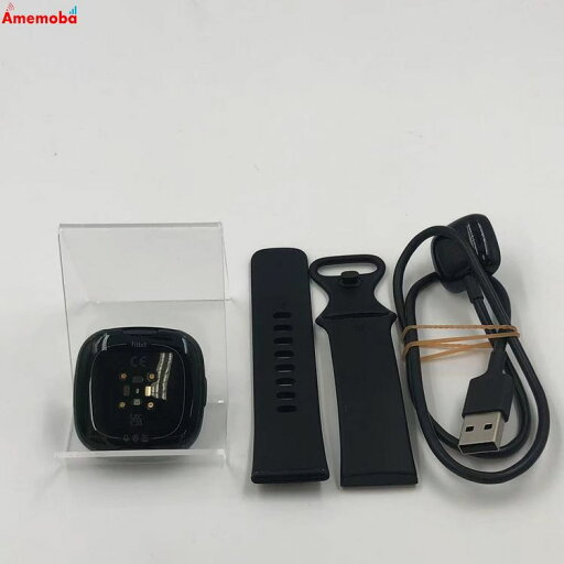 【中古】Fitbit Versa 4 ー ブラック / グラファイト アルミニウム FB523BKB 【中古】Fitbit Versa 4 ー ブラック / グラファイト アルミニウム FB523BKB