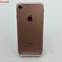 【中古】iPhone7 256GB MNCU2J/A docomo版SIMフリー 訳アリ品