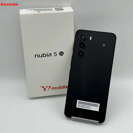 【新品・未使用】nubia S 5G 128GB A403ZT Y!mobile版SIMフリー 未使用品 【新品・未使用】nubia S 5G 128GB A403ZT Y!mobile版SIMフリー 未使用品