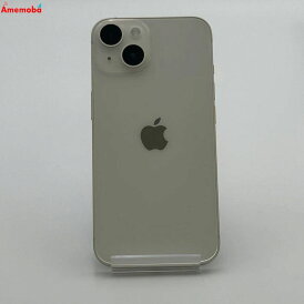 【中古】iPhone14 128G MPUQ3J/A AU版SIMフリー 極美品