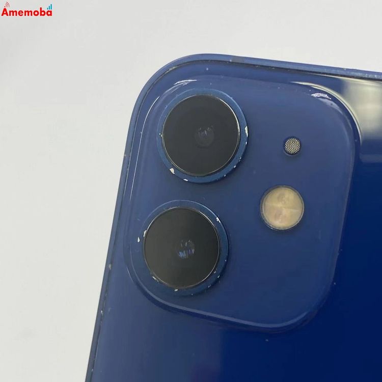 【中古】iPhone12 mini 64GB ブルー MGAP3J/A Apple版SIMフリー 訳あり品