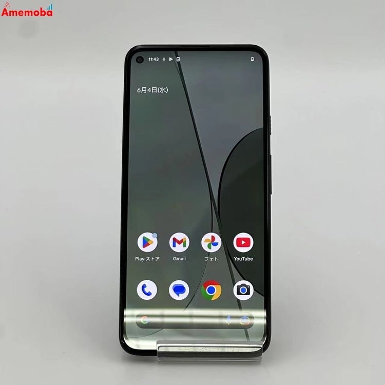 【中古】Google Pixel 5a(5G) 128GB Mostly Black G4S1M SoftB