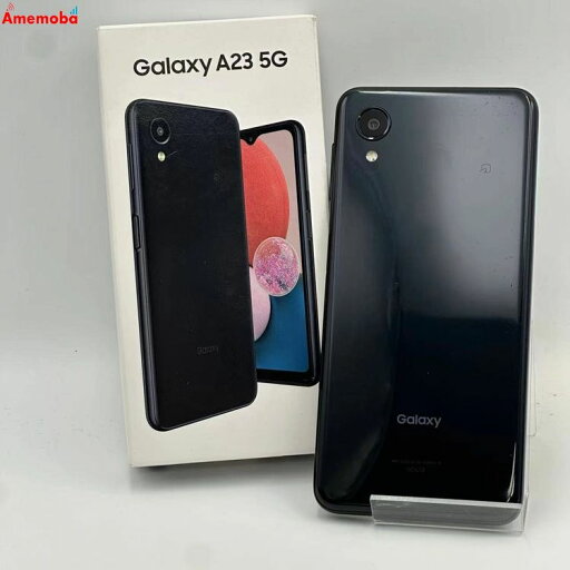 【中古】Galaxy A23 5G 4GB 64GB ブラック SCG18 AU版SIMフリー 【中古】Galaxy A23 5G 4GB 64GB ブラック SCG18 AU版SIMフリー