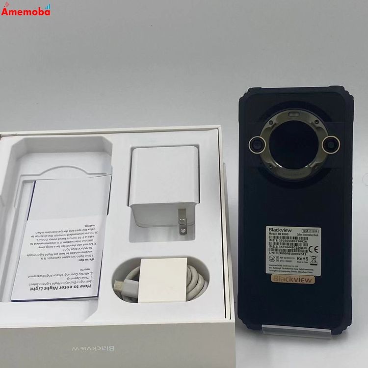 【中古】Blackview BL9000 12GB 512GB ストア版SIMフリー ブラック 美品