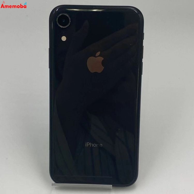 【中古】iPhoneXR 64GB MT002J/A docomo版SIMフリー ブラック ジャンク品