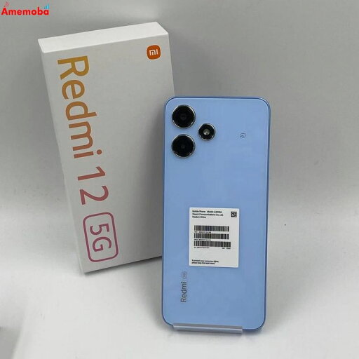 【新品・未使用】Xiaomi Redmi 12 5G 4GB 128GB A401XM SoftBank版SIMフリ 【新品・未使用】Xiaomi Redmi 12 5G 4GB 128GB A401XM SoftBank版SIMフリ