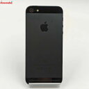 【中古】iPhone5 16GB ブラック MD297J/A SoftBank版SIMフリー 訳あり品