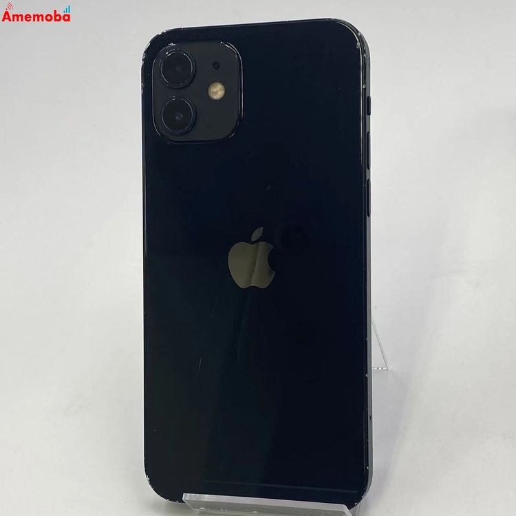【中古】iPhone12 256GB MGJ03J/A Apple版SIMフリー ブラック ジャンク品