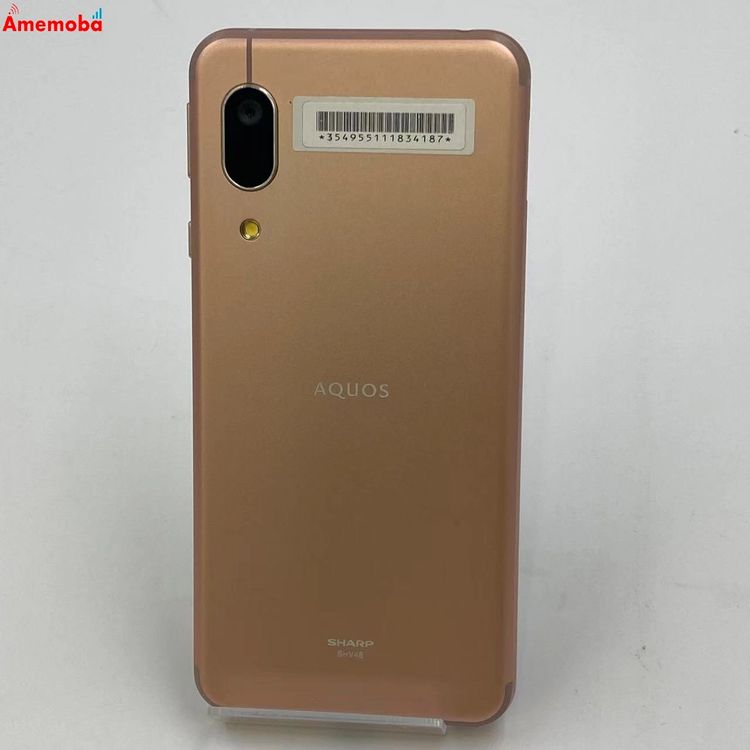 【中古】AQUOS sense3 basic 32GB ライトカッパー SHV48 AU版SIMフリー 訳あ
