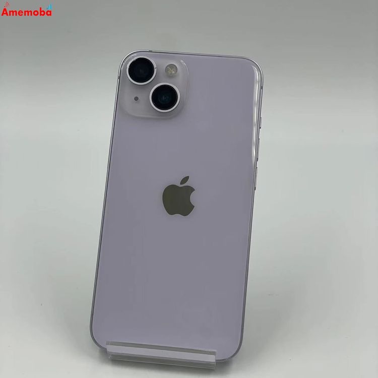 【中古】iPhone14 128GB パープル MPUY3J/A AU版SIMフリー