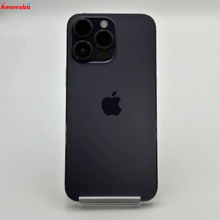 【中古】iPhone14 Pro Max 512GB ディープパープル MQ9J3J/A AU版SIMフリー