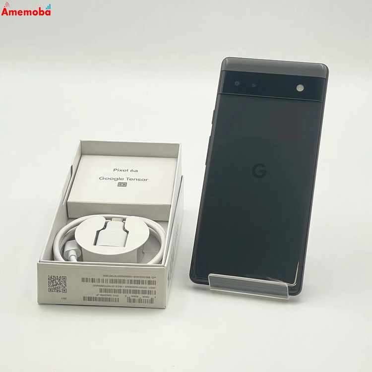 【中古】Google Pixel 6a 128GB Charcoal GB17L AU版SIMフリー